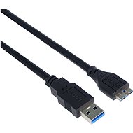Datenkabel PremiumCord Anschluss von USB-3.0 ein Microb schwarz 1 m