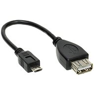 PremiumCord USB-Kabel A / F - Micro USB / m 20 cm