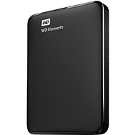 WD Elements Portable 3TB, schwarz - Externe Festplatte