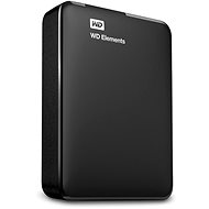 WD Elements Portable 4TB, schwarz - Externe Festplatte