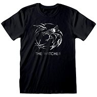 T-Shirt The Witcher: Silver Ink Logo - T-Shirt