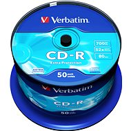 Verbatim CD-R 52x Datalife Schutz, 50pcs cakebox - Medien