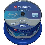 VERBATIM BD-R SL DataLife 25 GB, 6x, Spindel mit 50 Stück - Medien