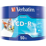 VERBATIM CD-R 700 MB, 52x, wrap 50 St - Medien