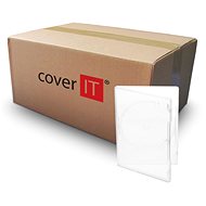 COVER IT Box: 1 DVD 14 mm Super transparent - Karton 100 Stück - CD-Hülle