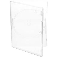 COVER IT Box für 1 DVD - farblos (transparent), 14 mm, 10 Stück/Packung - CD-Hülle