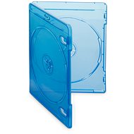 COVER IT Box für 2Stk. Blu-ray - blau, 10 Stück/Packung - CD-Hülle