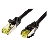 OEM S/FTP Patchkabel Cat 7, mit RJ45-Anschlüssen, LSOH, 2m, schwarz - LAN-Kabel