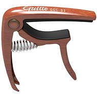 GUITTO GGC-03 Metal Capo Wood - Kapodaster