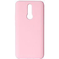 Hishell Premium Liquid Silicone für Xiaomi Redmi 8 - pink - Handyhülle