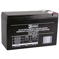 EMOS Wartungsfreier Blei-Akku 12 V / 9 Ah - Faston 6,3 mm - USV Batterie