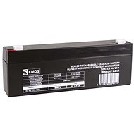 EMOS Wartungsfreier Bleiakku 12 Volt / 2,2 Ah - Faston 4,7 mm - USV Batterie