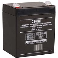 EMOS Wartungsfreie Blei-Säure Batterie 12 V/5 Ah, 6,3 mm Faston-Klemme - Akku