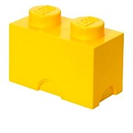 LEGO Aufbewahrungsbox 125 x 250 x 180 mm - Gelb - Aufbewahrungsbox