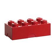 LEGO Snack-Box 100 x 200 x 75 mm - rot - Snack-Box