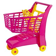 Androni Einkaufswagen mit Sitz - rosa - Kinderwagen