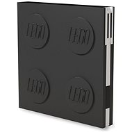 LEGO Notebook mit Gelschreiber und Clip - schwarz - Notizbuch