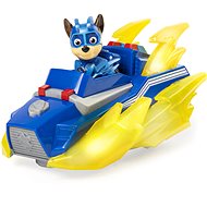 Auto Mighty Pups Charged Up - Paw Patrol - Chase Deluxe Vehicle - Auto