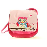 Handtäschchen für Kinder - rosa - Eulenmotiv - Handtasche für Kinder