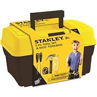 Stanley Jr. TBS001-05-SY, Kinderwerkzeug, 5 Stück, gelb-schwarz - Kinderwerkzeug