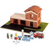L-size Brick Trick Firestation - DE