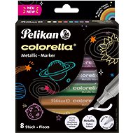 Pelikan Colorella Metallic-Marker 8 Farben - Filzstifte