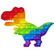 Pop it - Dinosaurier - regenbogenfarben - Pop it