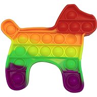 Pop it Pop it - Hund - regenbogenfarben