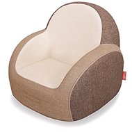 Dwinguler křeslo hnědé - Children's Chair