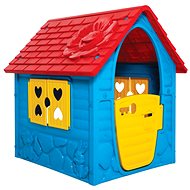 Kleines Haus mit Blume - Kinderspielhaus