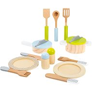 Small Foot Basic Küchengeräte - Geschirr für Kinderküchen