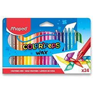 Wachsmalstifte Maped Color Peps Was, 24 Farben - Buntstifte