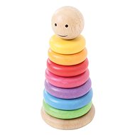Bigjigs Spielzeug Regenbogen-Puppe - Lernspielzeug