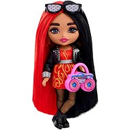 Barbie Extra Minis - Rot-Schwarzes Haar - Puppe