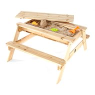PLUM Picknicktisch aus Holz 2in1 - Sandkasten
