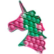 Pop it - Einhorn - grün-marmoriert - Pop it
