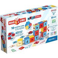 Magicube Word Building Recycled Clips 55 Teile - Magnetbaukasten