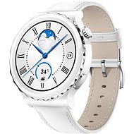 Huawei Watch GT 3 Pro 43 mm White Leather Strap - Smartwatch