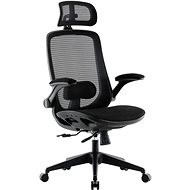 HAWAJ Chief Premium mit Kopfstütze, schwarz - Bürostuhl
