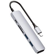 HyperDrive BAR 6in1 USB-C Hub für iPad Pro, MacBook Pro/Air - silber - Port-Replikator