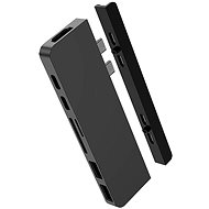 HyperDrive DUO 7in2 USB-C Hub für MacBook Pro/Air - grau - Port-Replikator