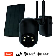 Immax NEO LITE Smart Security Outdoor Kamera SUN 4G Solar, HD, PIR, Schwarz - Überwachungskamera