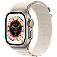 Apple Watch Ultra 49mm Titangehäuse mit Alpine Loop Polarstern - Medium - Smartwatch