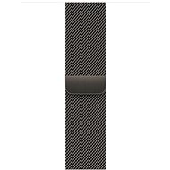 Apple Watch 45 mm Milanaise Armband Graphit - Armband