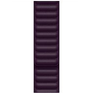 Apple Watch 41 mm Lederarmband mit Endstück Dunkelkirsch - M/L - Armband