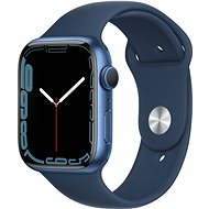 Apple Watch Series 7 45mm Blau Aluminium mit Blauem Sport-Armband - Smartwatch