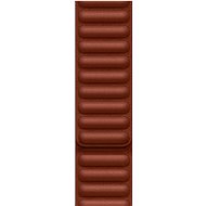 Apple Watch 45 mm Brick Brown Lederarmband - S/M - Armband