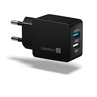 Netzladegerät CONNECT IT Fast Charge CWC-2015-BK schwarz