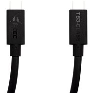 Datenkabel I-TEC Thunderbolt 3 - Class Kabel, 40 Gbit / s, 100 W Power Delivery, USB-C 3.2 Gen. 2 kompatibel, 1