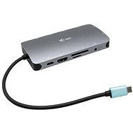 I-TEC USB-C Metal Nano Dock HDMI/VGA with LAN + Power Delivery 100W - Port-Replikator